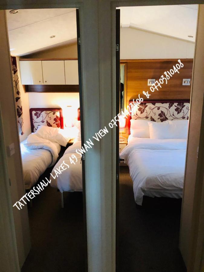 Swan View Retreats # Hottub # Egg Chair # Bbq & Bikes Included 8 Berth Tattershall Kültér fotó