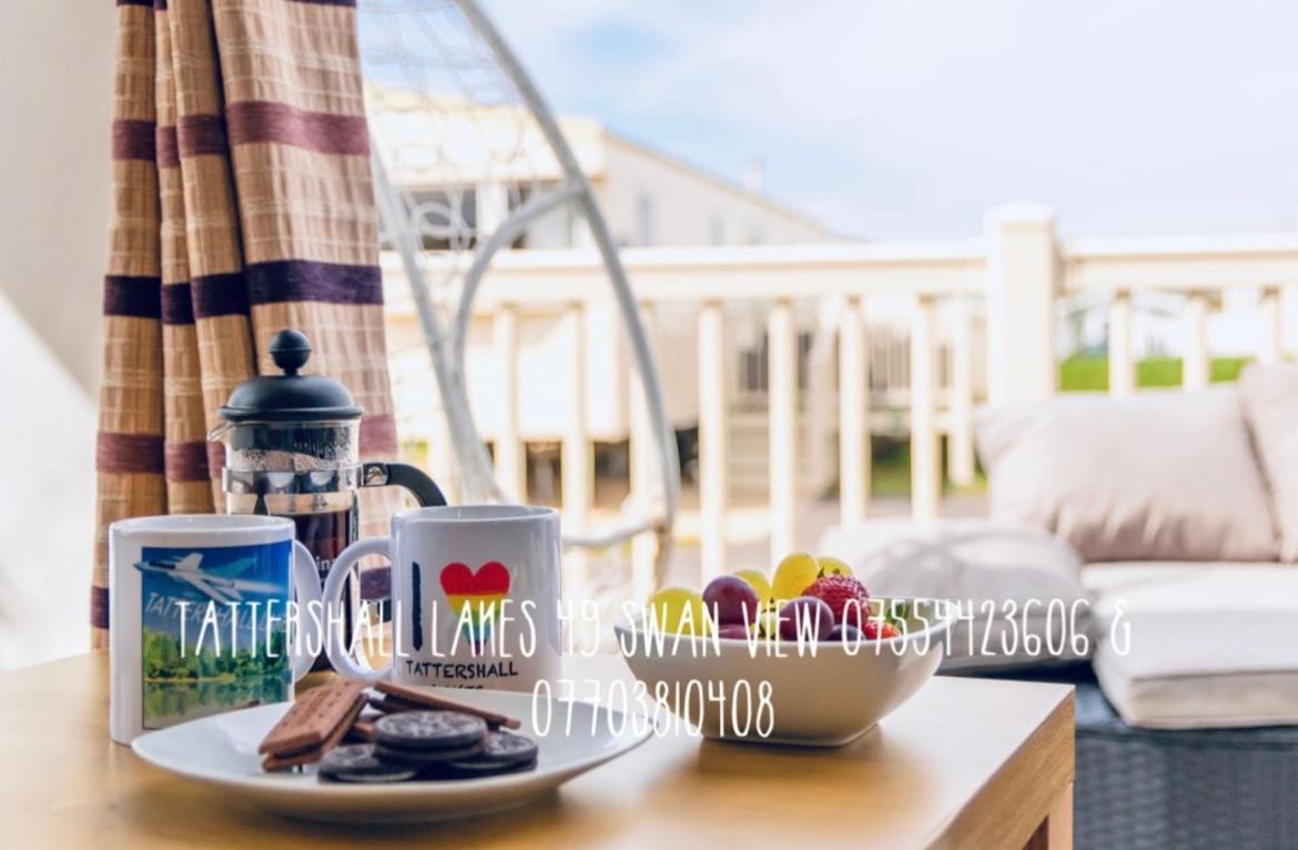 Swan View Retreats # Hottub # Egg Chair # Bbq & Bikes Included 8 Berth Tattershall Kültér fotó