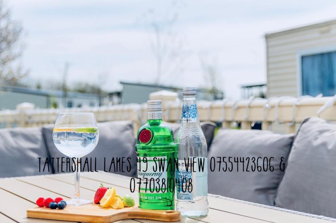 Swan View Retreats # Hottub # Egg Chair # Bbq & Bikes Included 8 Berth Tattershall Kültér fotó