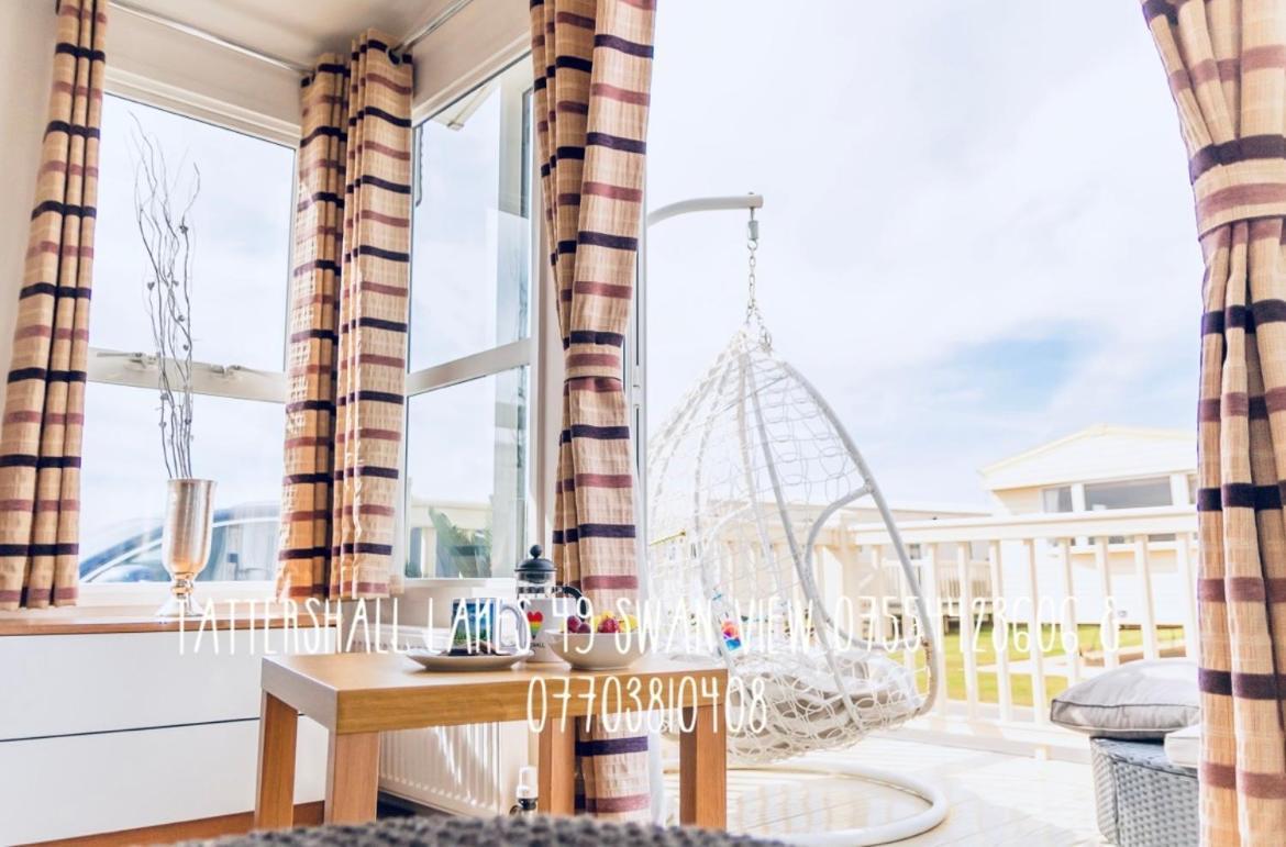 Swan View Retreats # Hottub # Egg Chair # Bbq & Bikes Included 8 Berth Tattershall Kültér fotó