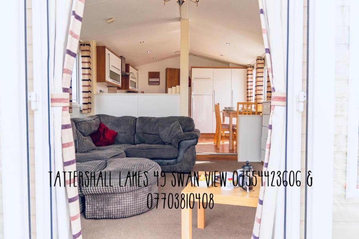 Swan View Retreats # Hottub # Egg Chair # Bbq & Bikes Included 8 Berth Tattershall Kültér fotó