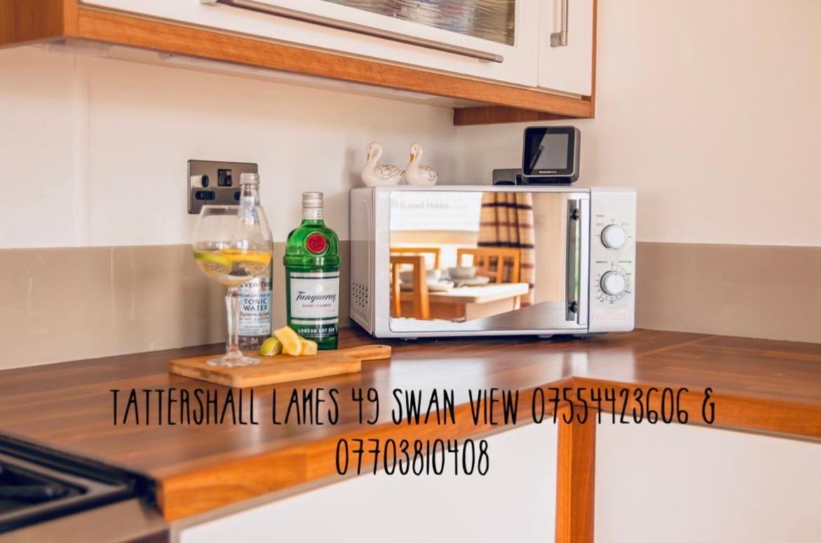 Swan View Retreats # Hottub # Egg Chair # Bbq & Bikes Included 8 Berth Tattershall Kültér fotó